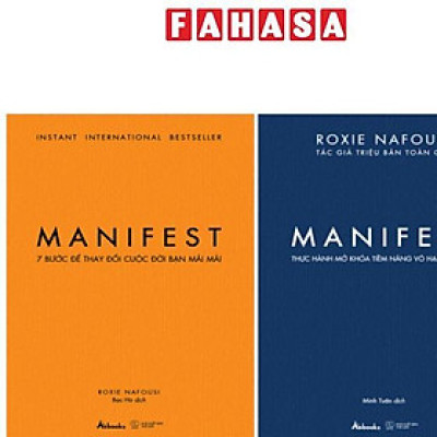 Sách - Combo Sách Manifest - 7 Bước Để Thay Đổi Cuộc Đời Bạn Mãi Mãi + Thực Hành Mở Khóa Tiềm Năng Vô Hạn Của Bạn (Bộ 2 Cuốn)