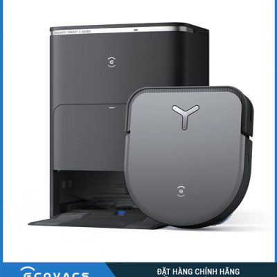 [GIÁ TẠI KHO] - Robot Hút Bụi Lau Nhà Ecovacs Deebot X5 Pro Omni 2025 Màu đen - Hàng chính hãng Ecovacs