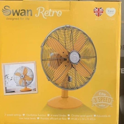  Quạt bàn Swan Retro Hàng chính hãng