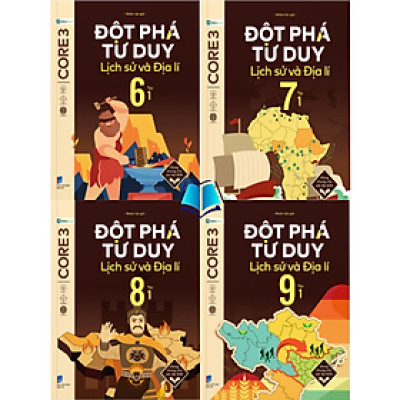 Sách - Đột phá tư duy Lịch sử và Địa lí 6 7 8 9 - Tập 1 (Dùng chung cho các bộ SGK)