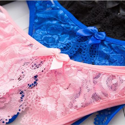 Quần lót nữ ren đẹp, gợi cảm, sexy - Màu hồng - 1 cái