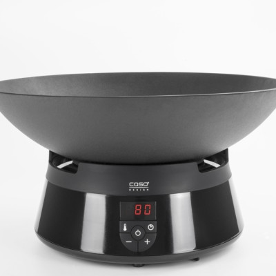 Nồi Lẩu Bếp Từ CASO Induktions-FonDue Schwarz, Phong Cách Châu Âu Đủ 8 Người Dùng, Dung Tích 2.5L, Công Suất 1000W - Hàng Nhập Khẩu Đức