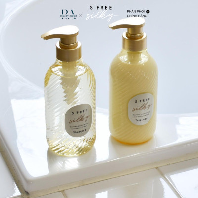 Dầu gội và dầu xả suôn mượt tóc S Free Silky Smooth