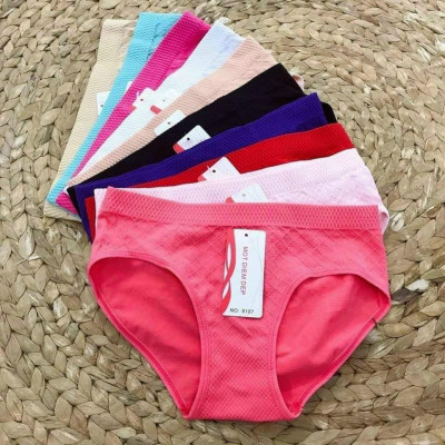 Combo 10 quần lót dệt kim FomTo siêu chất co giãn 4 chiều chất vải cottong len 45kg - 75kg