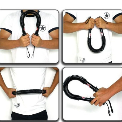 Gậy bẻ tập cơ tay,Gậy lò xo bẻ tập cơ tay, cơ bụng lực(khách chọn lực bẻ phù hợp với sức của mình)20kg,30kg,40kg,50kg