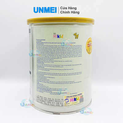 (Chính Hãng Phương Linh) Sữa Hikid Dê Lon 650g Cho Bé Từ 1 tuổi -9 tuổi