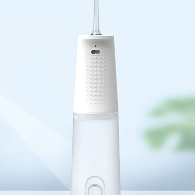 Máy tăm nước cá nhân (Máy tăm nước du lịch) MAXVI FL01 Có nút điều chỉnh tốc lực  Bảo hành 1 năm 1 đổi 1 Đèn led sáng công tắc Bình nước 300ml thoải mái dùng