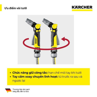 Vòi tưới cây Karcher plus với hai chế độ phun nước 2.645-268.0