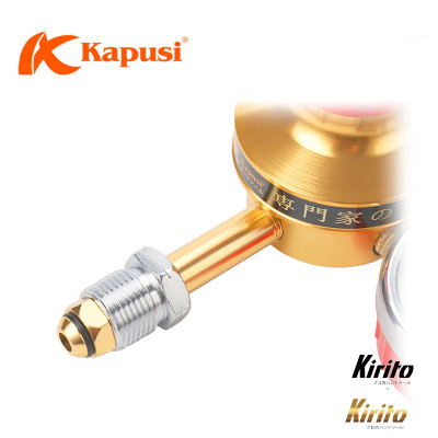 Đồng hồ ga điều áp khí gas KAPUSI Nhật Bản, van giảm áp, áp suất 15Mpa