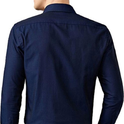 Áo Sơ Mi Nam Công Sở Vải Lụa Chất Không Nhăn Dài Tay Hàn Quốc Chất Lượng Cao