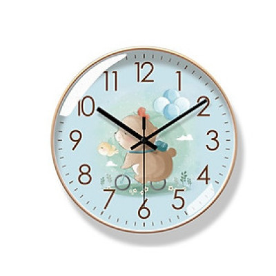 Đồng hồ treo tường, đồng hồ trang trí 30cm - M20