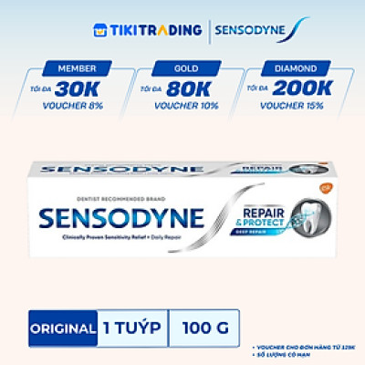 Kem đánh răng Sensodyne Repair Protect Original 100g