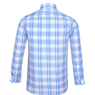 Áo sơ mi nam tay dài form ôm suông Khatoco A1MD468T1-CNCR230-2411-D