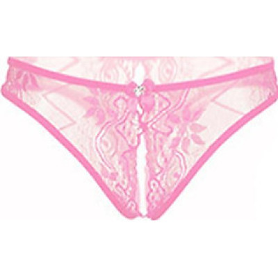  quần lót lọt khe đính nơ - Màu hồng