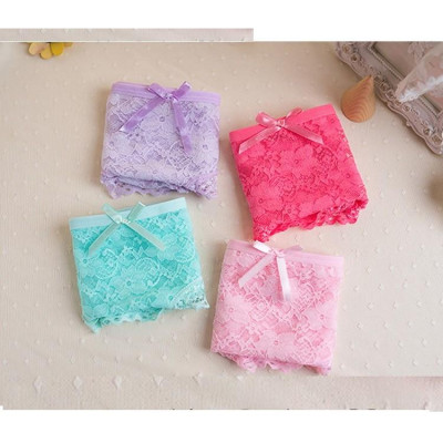 Quần Lót Nữ Lưới Kết Hợp Ren Thoáng Khí Sexy Trong Suốt (WL51)