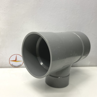 Tê cong giảm 140 x 90 nhựa PVC Bình Minh _ TC140x90