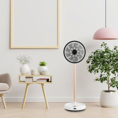 Quạt Sạc Pin Gấp Gọn Elegant Điều Khiển Từ Xa Thương Hiệu Đức - Hàng nhập khẩu