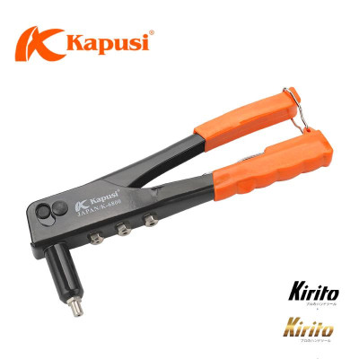 Kìm rút đinh tán rive Nhật Bản KAPUSI 10 inch (25cm), size đinh: 2.4mm, 3.2mm, 4mm, 4.8mm - K6800