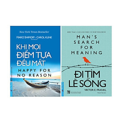 Combo 2 Cuốn Sách Nghệ Thuật Sống: Khi Mọi Điểm Tựa Đều Mất + Đi Tìm Lẽ Sống - First News