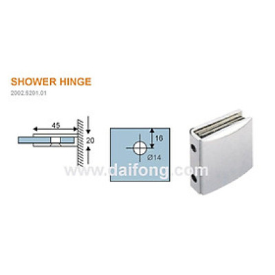 Kẹp kính tường 0o - 2001.5201.01 - Glaze