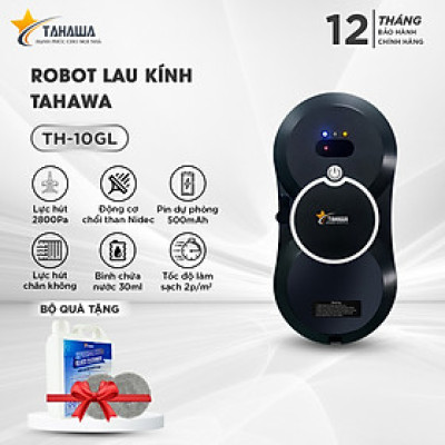 Robot lau kính TAHAWA TH-10 GL Robot lau kiếng  Robot lau kính tự phun nước, bảo hành chính hãng 1 năm, 1 đổi 1 trong 15 ngày