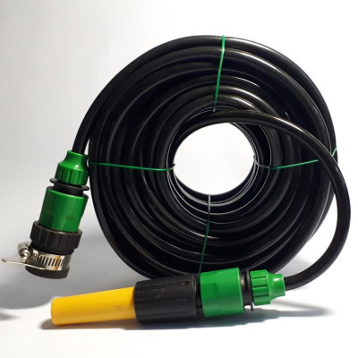 Bộ vòi xịt nước tưới cây, rửa xe nhựa cao cấp kèm dây 8/11