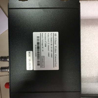 Bộ chuyển đổi video sang quang 2 kênh GNETCOM HL-2V-20T/R-1080P (2 thiết bị,2 adapter) - Hàng Chính Hãng