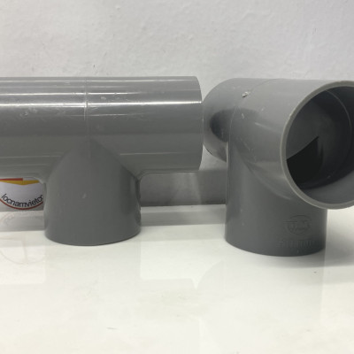Tê 60 nhựa PVC Bình Minh (Tee) _ T60 (5 cái)