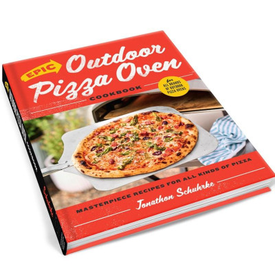 Sách - Epic Outdoor Pizza Oven Cookbook - Masterpiece Rec by Jonathon Schuhrke (UK edition, Hardcover Paper over boards)