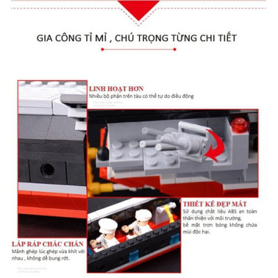 Đồ Chơi Lắp Ráp Tàu Mẫu Hạm Liêu Ninh