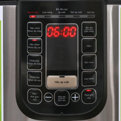 Nồi áp suất điện Philips HD2137/65 6 lít - Hàng chính hãng