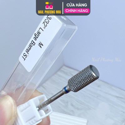 Đầu Mài Titan 3 Trong 1 Làm Nail M Xanh Phá F Đỏ Mịn, Vonfram Siêu Mịn Không Nóng Móng, Đầu Mài Wolfram Phá Gel Bột, Mài Da, Mài Khóe