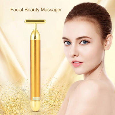 Máy massage mặt 4 đầu nâng cơ, săn chắc da mặt giảm nếp nhăn, giảm bọng mắt, chống thâm quầng (Hàng Chính Hãng)