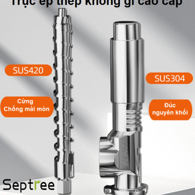 Máy ép dầu thực vật Nóng và Lạnh, dùng trong gia đình. Thương hiệu Mỹ cao cấp Septree - Z5. HÀNG CHÍNH HÃNG