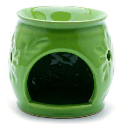 Đốt Tinh Dầu Tròn Gốm Sứ Bát Tràng - D212