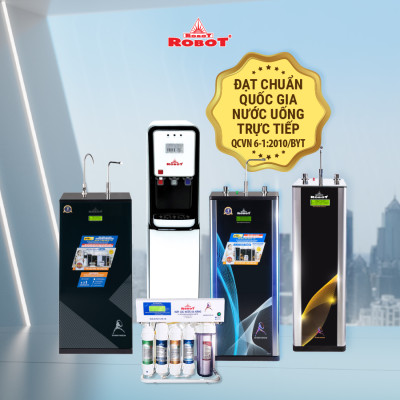 Máy Lọc Nước Bán Công Nghiệp ROBOT SPRING Pro 9410G-UR Tích Hợp Màng Lọc R.O + UF - Hàng Chính Hãng
