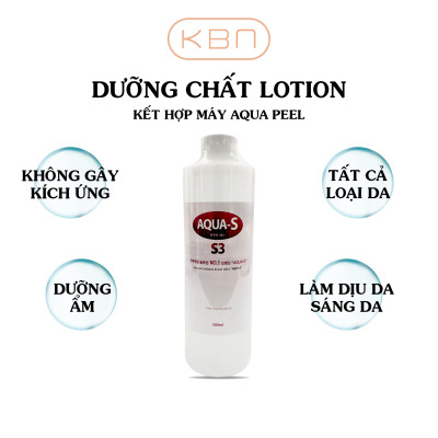 Dưỡng Chất S3 LOTION Tinh Chất Dưỡng Da Dành Cho Mọi Loại Da AQUA-S 500ml