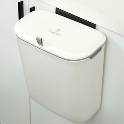 Thùng rác treo tủ bếp, dính tường có nắp đậy 10L Kalpen G1 chuẩn Đức