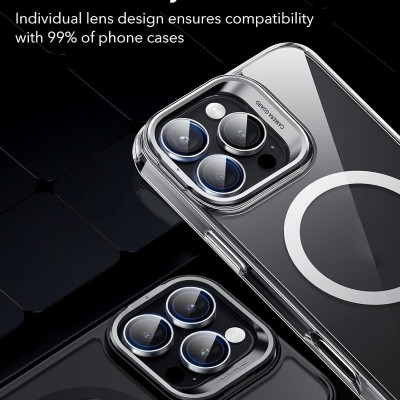 Kính Cường Lực siêu mỏng chống trầy xước bảo vệ ống kính camera ESR cho iPhone 16 Pro / iPhone 16 Pro Max - Hàng Chính Hãng