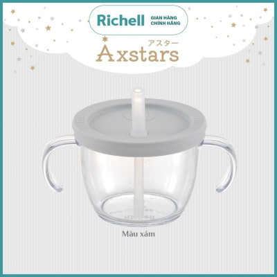 Cốc tập uống 3 giai đoạn AXSTARS Richell Nhật Bản chống sặc cho bé từ 6 tháng | Baby