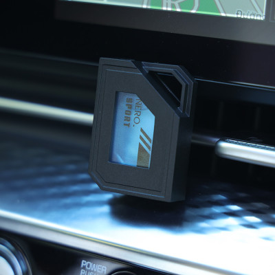 Nước Hoa Ô Tô 2in1 Treo Gương & Ghim Máy Lạnh AIR-Q Nero Sport No360 Đánh Thức Cảm Xúc Trên Mọi Hành Trình - Nhập Khẩu Chính Hãng