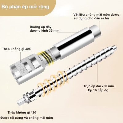 Máy ép dầu ăn thực vật chuyên dụng, dùng trong gia đình. Thương hiệu Mỹ cao cấp Septree - T2S -  HÀNG CHÍNH HÃNG