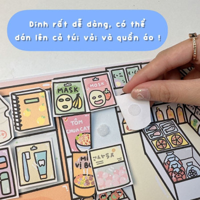 Combo 4 Bộ Tranh Tương Tác Cô Tiên Xanh: Dành Cho Bé Gái