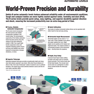 MÁY THỦY BÌNH TỰ ĐỘNG SOKKIA B20