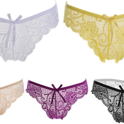 Quần lót nữ thoáng khí chất ren mát cao cấp - Màu tím 