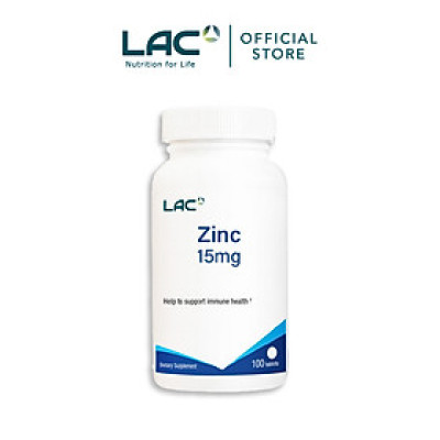 VIÊN UỐNG BỔ SUNG KẼM LAC ZINC 15MG (100 VIÊN)
