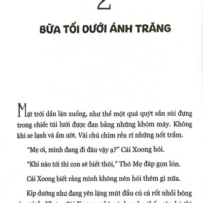 Sách - Dưới Bóng Trăng Ngà - Câu Chuyện Về Chuyến Phiêu Lưu Của Bé Thỏ Cải Xoong