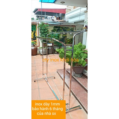 giàn phơi inox lắp ghép hàng dày ( BẢO HÀNH 6 THÁNG SỬ DỤNG CỦA NHÀ SX )