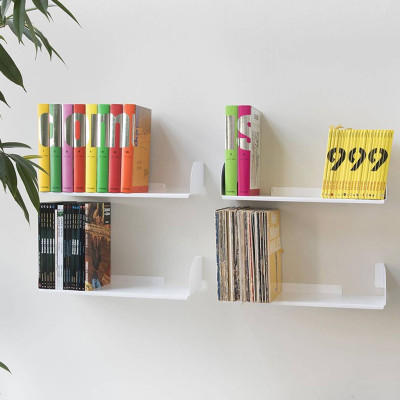 Kệ sách treo tường chữ D60 (set 4)