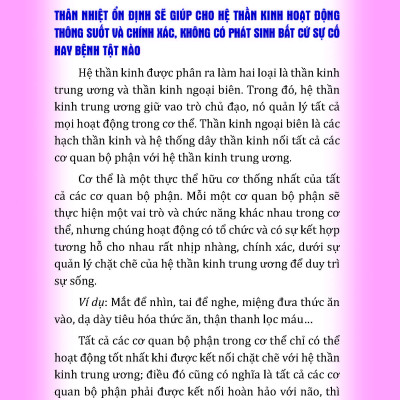 Thân Nhiệt Quyết Định Sinh Lão Bệnh Tử + Thân Nhiệt Năng Lượng Cốt Yếu Của Sự Sống